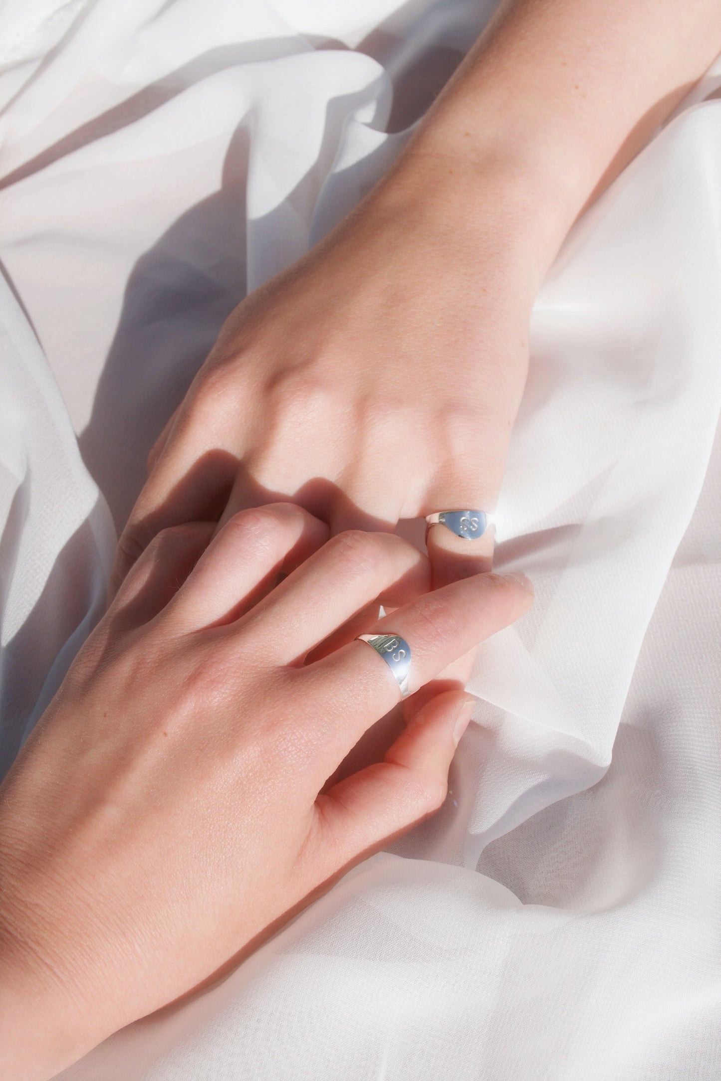 Wavy Nestled Ring Set