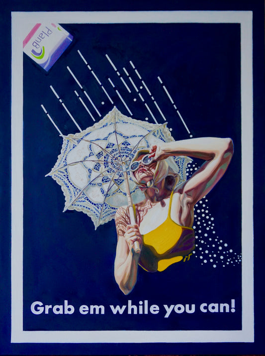 'When it Rains it Pours' Original Artwork