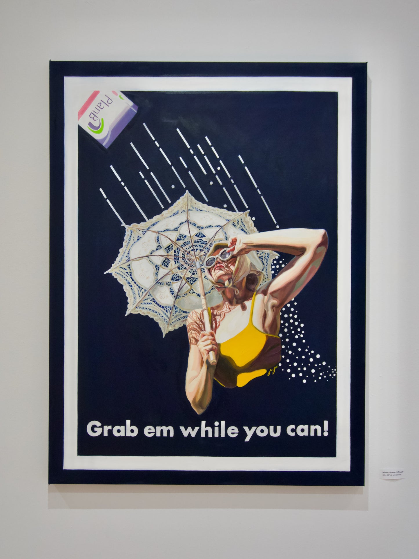 'When it Rains it Pours' Original Artwork